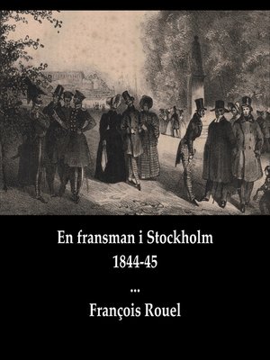 cover image of En fransman i Stockholm 1844-45